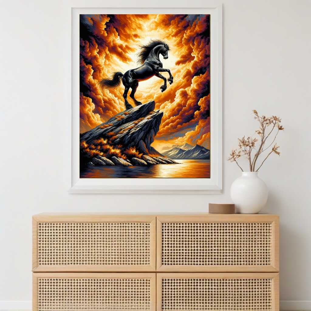 Paint by Numbers - Magnificent stallion
