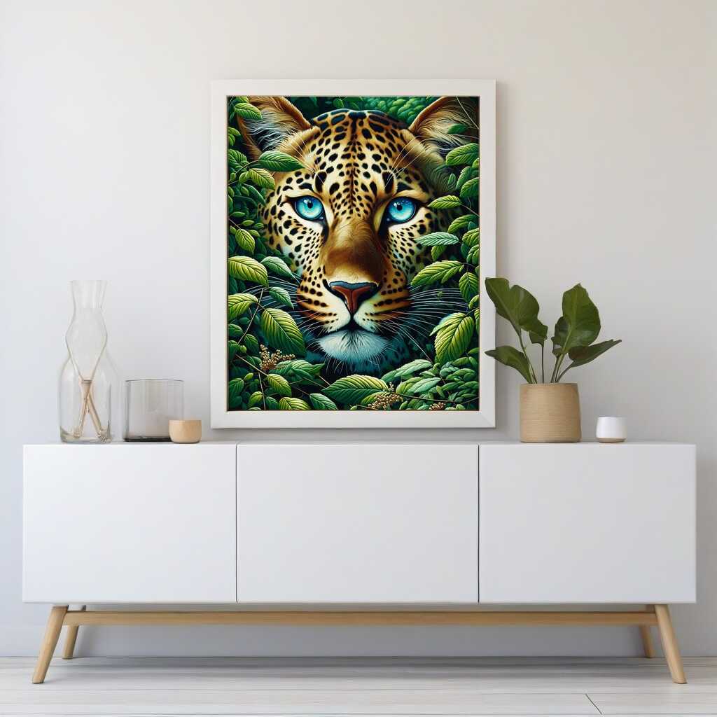 Paint by Numbers - Satisfied Leopard