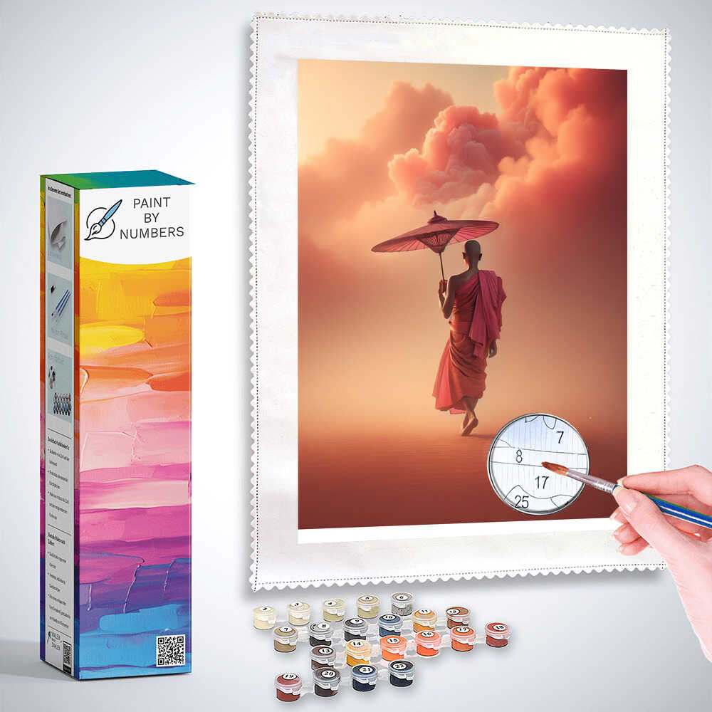 Paint by Numbers - Monk