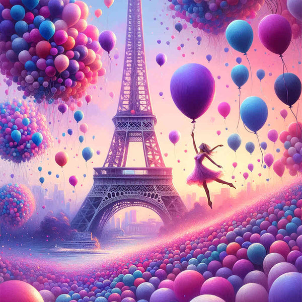 Paint by Numbers - Balloon bouquet