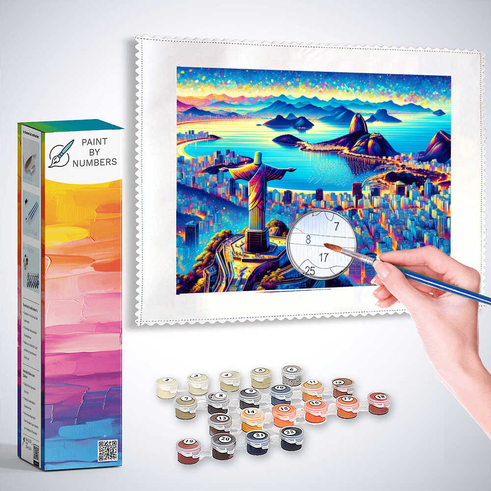 Rio de Janeiro - Paint by Numbers