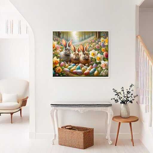Paint by Numbers - Hash and Easter Egg Meadow