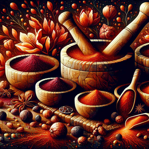 Paint by Numbers - Unusual spices