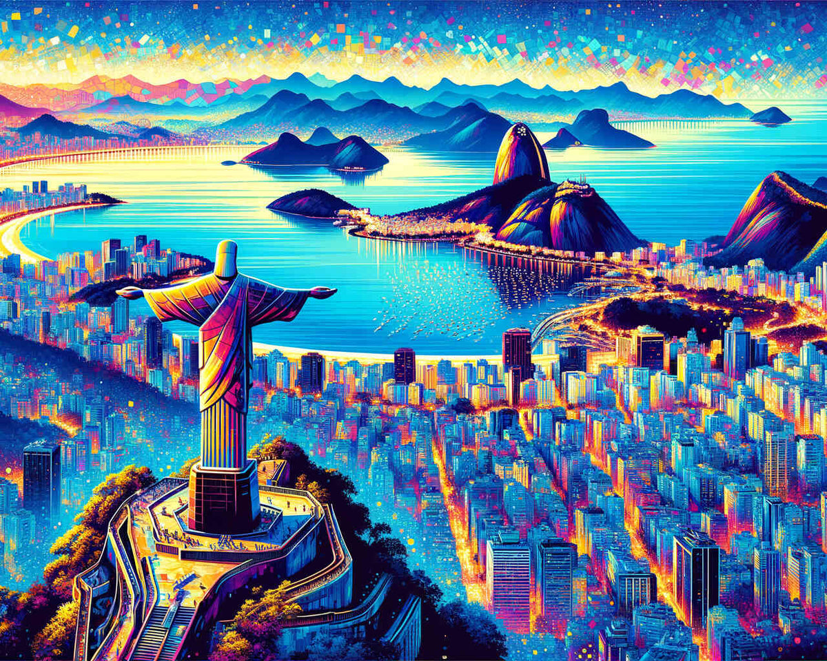 Rio de Janeiro - Paint by Numbers