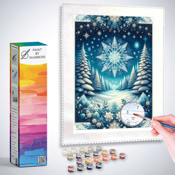 Paint by Numbers - Let It Snow