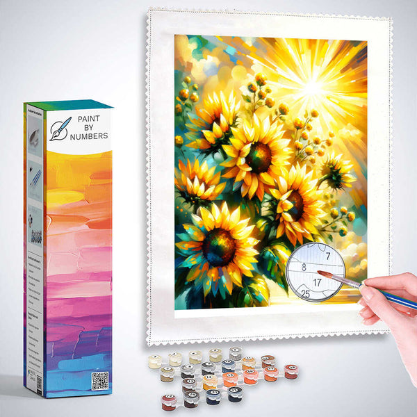 Sunflowers - Paint by Numbers