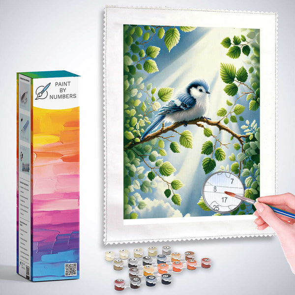 Paint by Numbers - Fluffy Bird