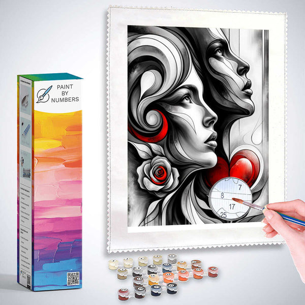 Paint by Numbers - Two Faces