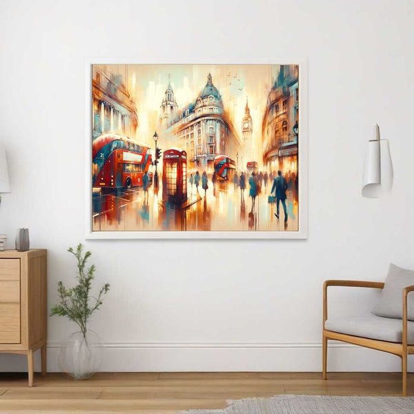 London, busy street - Paint by Numbers