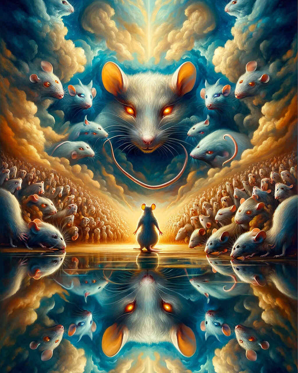 Paint by Numbers - Rat Mirror