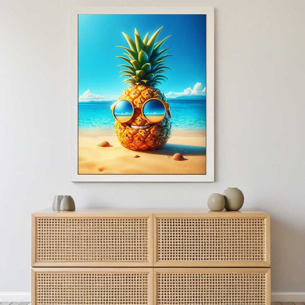 Paint by Numbers - Pineapple takes a vacation