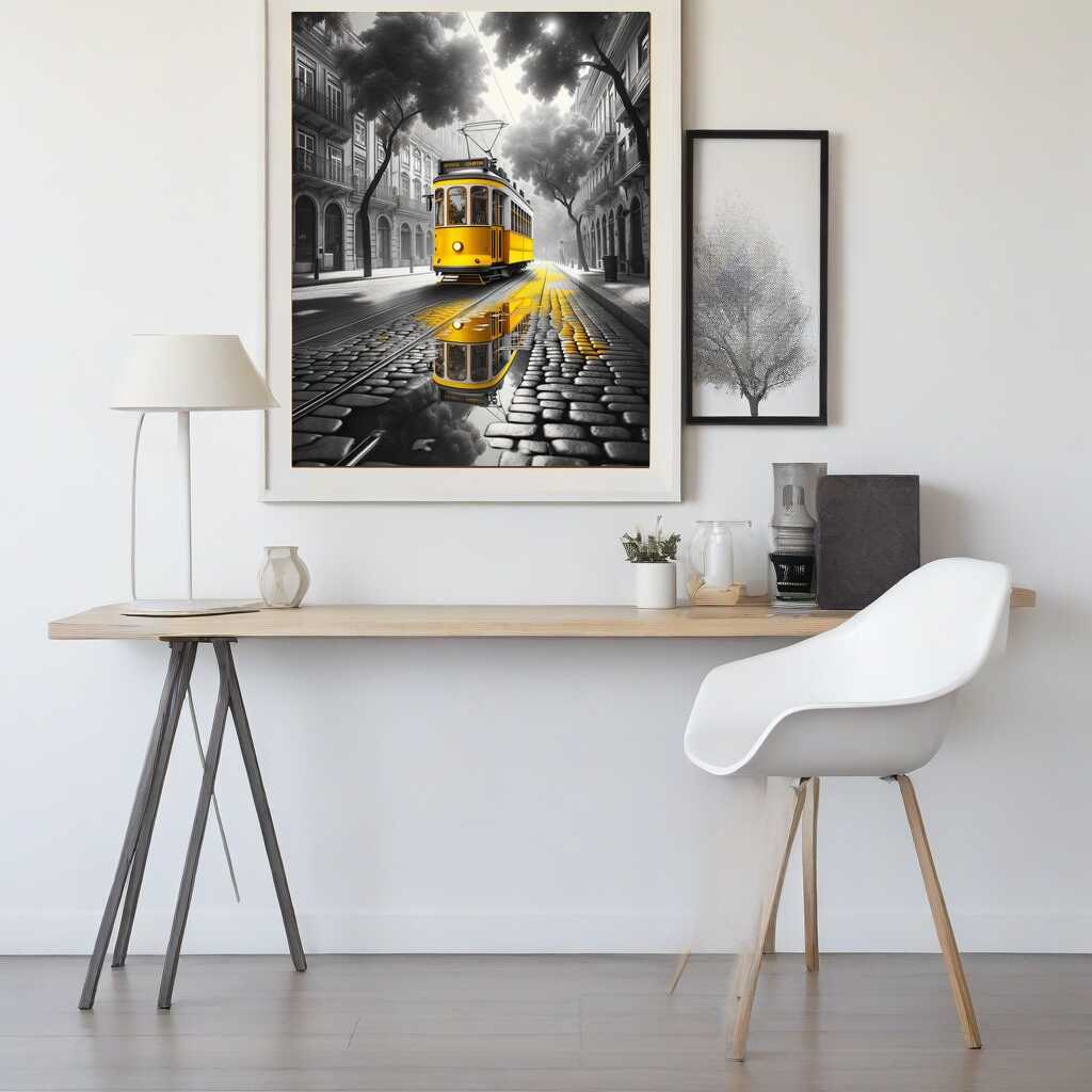 Paint by Numbers - Yellow Tram