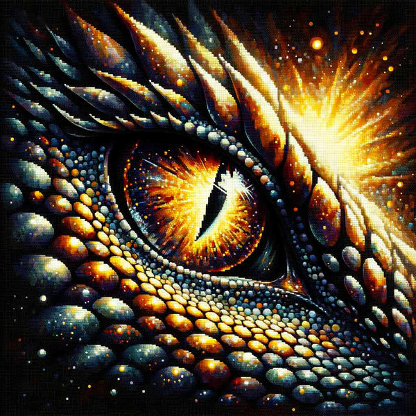 Paint by Numbers - Eye of the Dragon