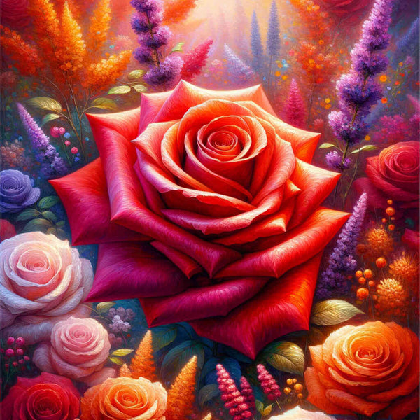 Paint by Numbers - Floral greetings