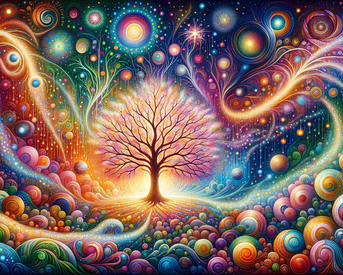 Paint by Numbers - Magical tree