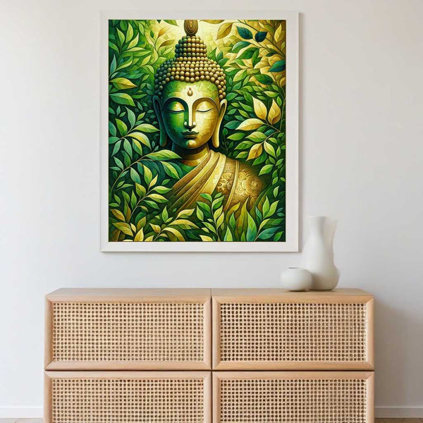 Paint by Numbers - Buddha with plant