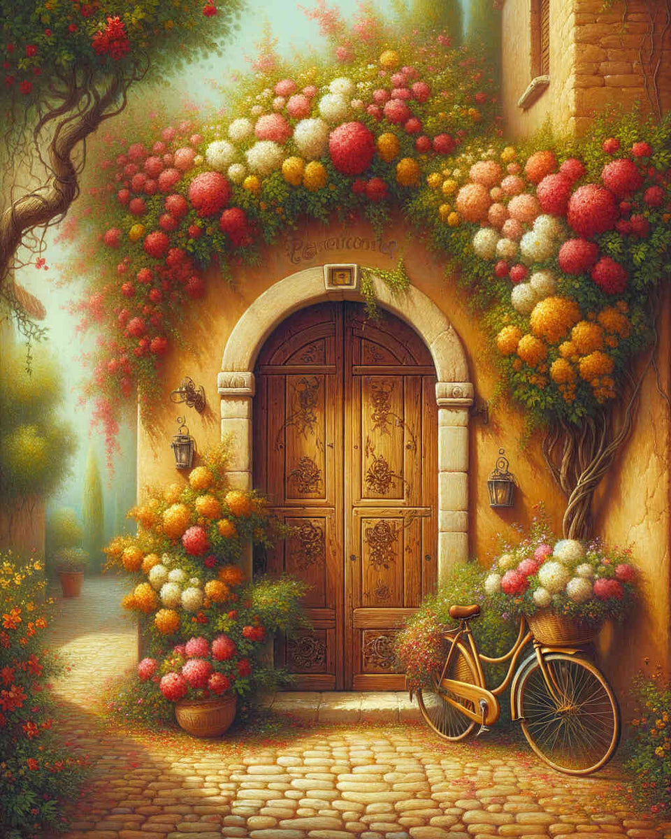 Paint by Numbers - Wood Tur Mediterranean