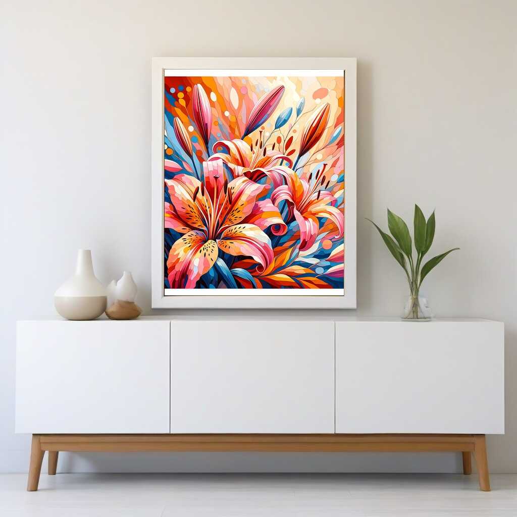 Paint by Numbers - Tropical Flowers