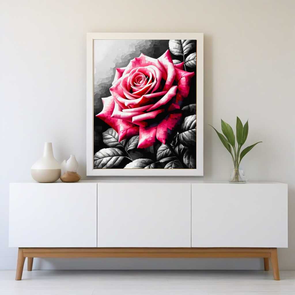 Paint by Numbers - Paint Swab Pink Rose