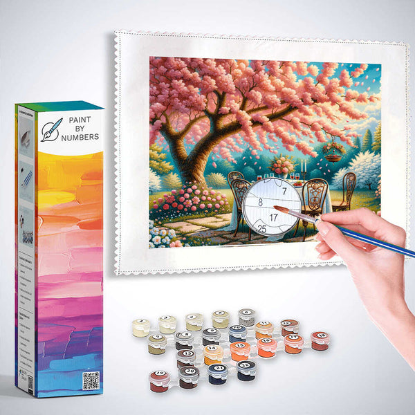 Paint by Numbers - Cherry Tree Dinner