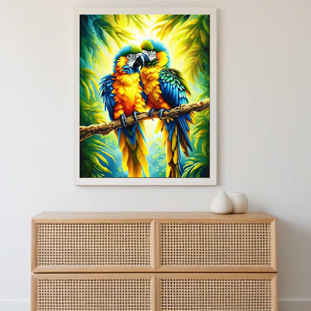 Paint by Numbers - Parrot Parrot Ast