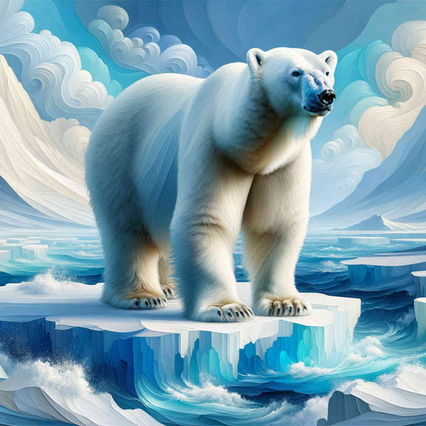 Polar bear - Paint by Numbers