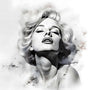Diamond Painting - Marilyn Monroe - gedruckt in Ultra-HD - Menschen, Neu eingetroffen, Quadratisch