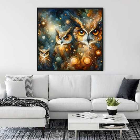 Paint by Numbers - Owls Gallery