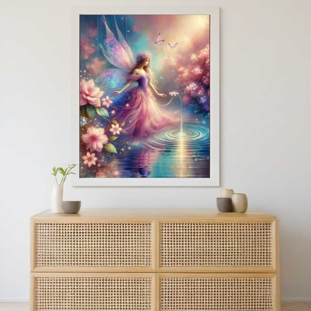 Paint by Numbers - Fairy by the water