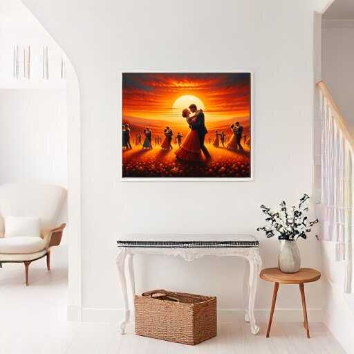Couple in the sunset - Paint by Numbers