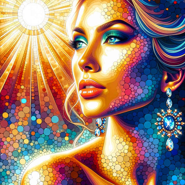 Paint by Numbers - Beauty of the Sun