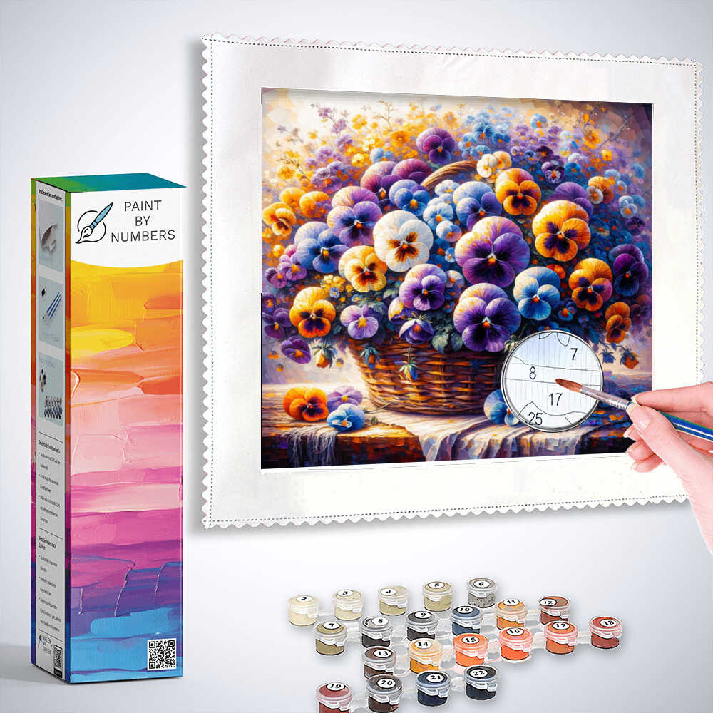 Paint by Numbers - Stepmother Flower Basket