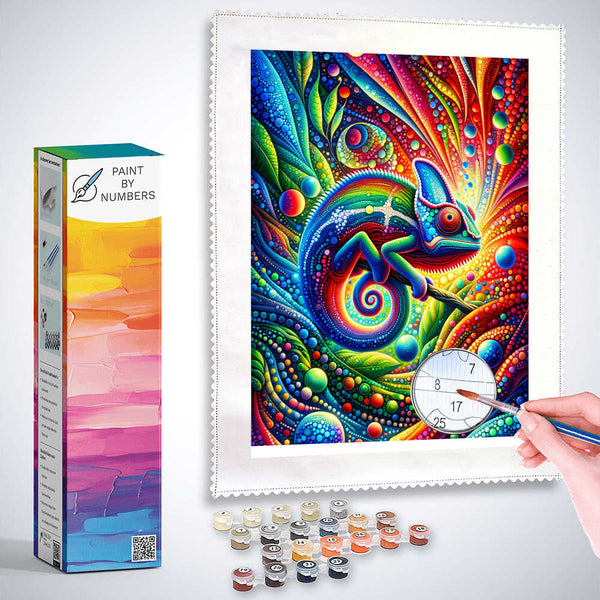 Cameleon - Paint by Numbers