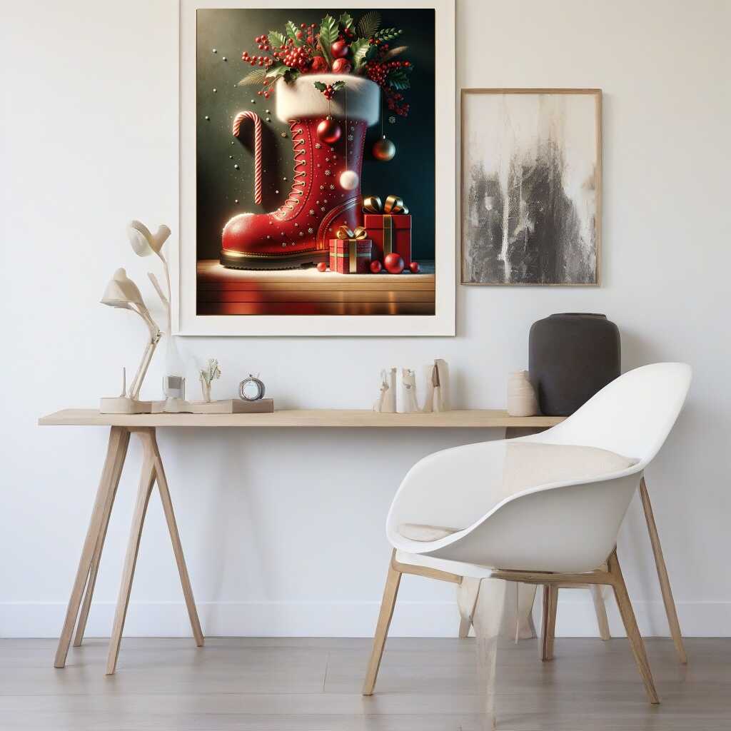 Paint by Numbers - Santa Claus boots