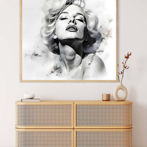 Diamond Painting - Marilyn Monroe - gedruckt in Ultra-HD - Menschen, Neu eingetroffen, Quadratisch