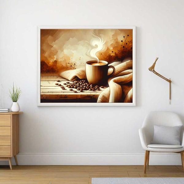 Cup with coffee - Paint by Numbers
