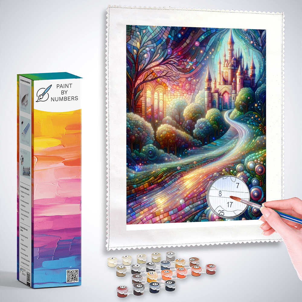Paint by Numbers - Mosaic Fairy Tales