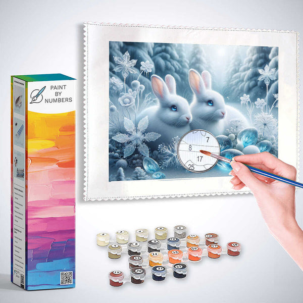 Paint by Numbers - Ice rabbit