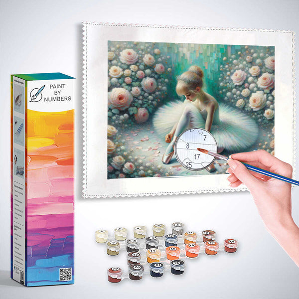 Paint by Numbers - Ballerina girl