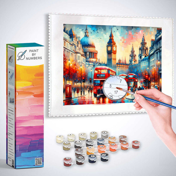 London, landmarks - Paint by Numbers