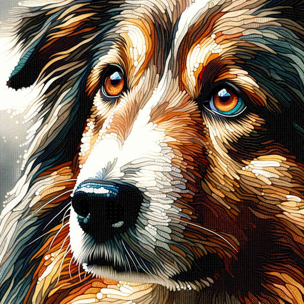Paint by Numbers - Mountain Dog Portrait