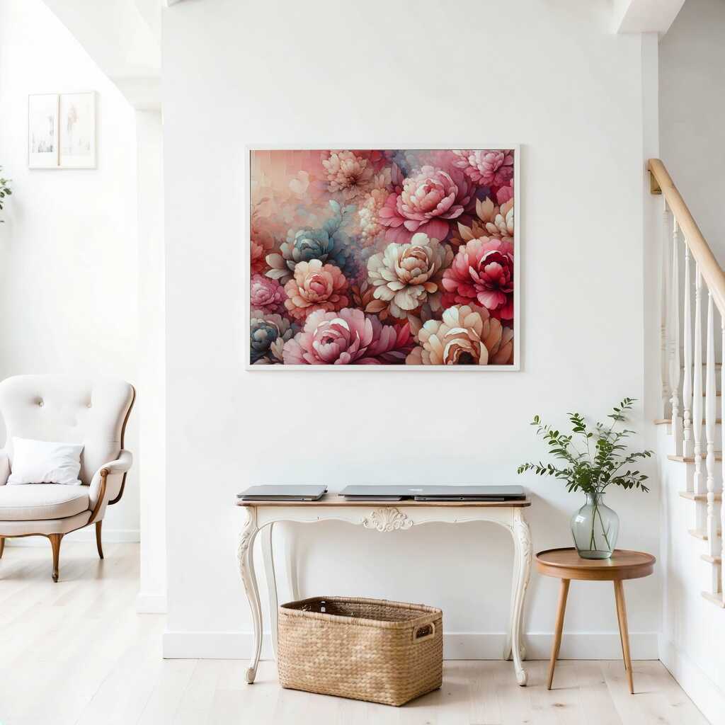 Peonies - Paint by Numbers