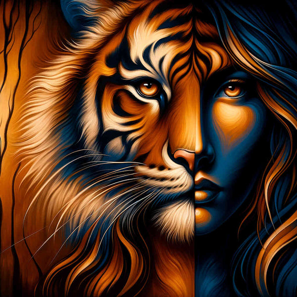 Paint by Numbers - Tiger Lady