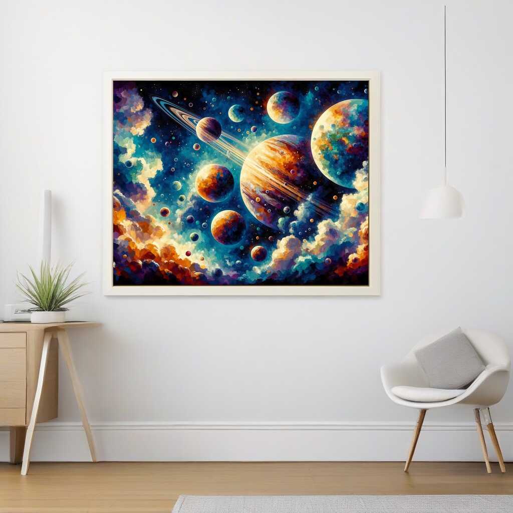 Paint by Numbers - Planet system