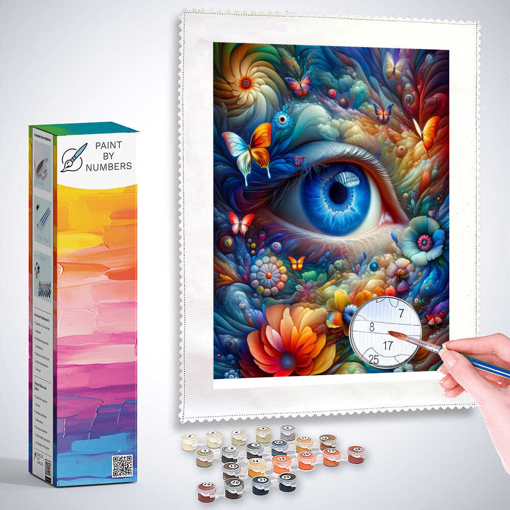 Paint by Numbers - Blue Eye