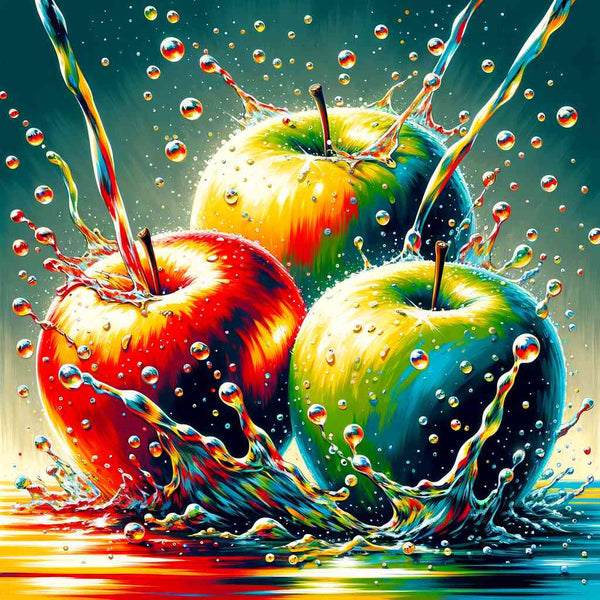 Paint by Numbers - Apple Colors