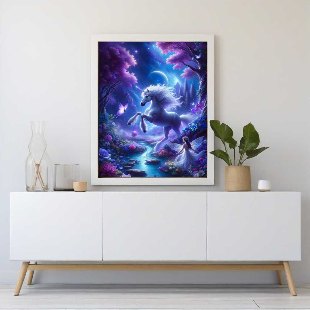 Paint by Numbers - Unicorn dream world