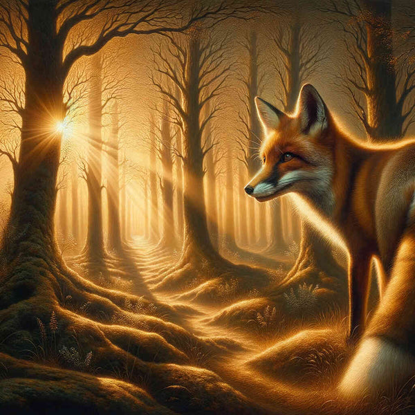 Paint by Numbers - Graceful fox