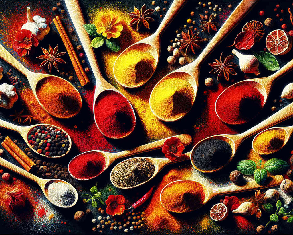 Paint by Numbers - Spice flower