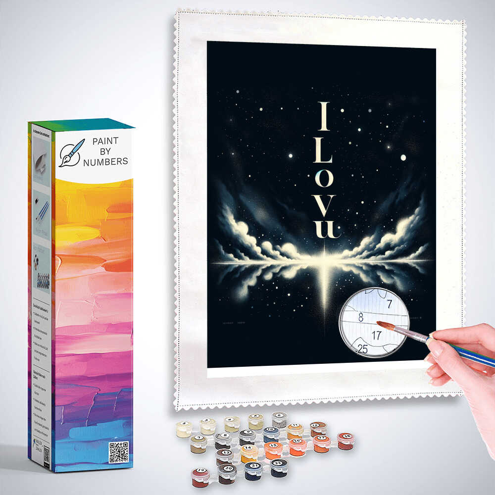 Paint by Numbers - I love you, confession